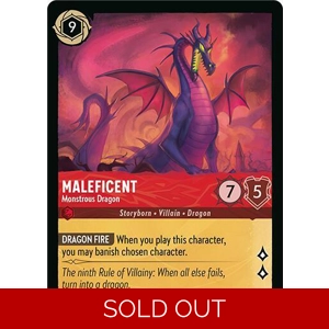 Maleficent, Monstrous Dragon